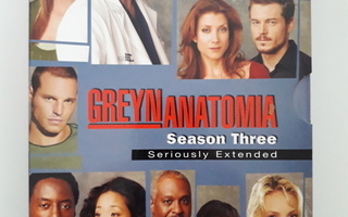 Greyn anatomia , 3. Kausi, 7-Levyä - DVD BOXI