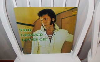 3 kpl Elvis Presley bootleg LP:tä