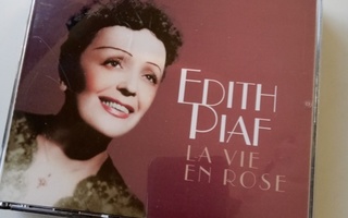 3CD EDITH PIAF - LA VIE EN ROSE  ( Sis.postikulut )