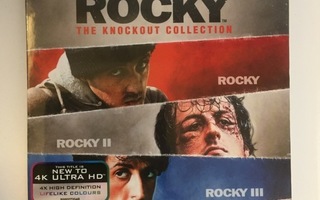 Rocky: The Knockout Collection (1979 - 1985) (4K UHD) UUSI