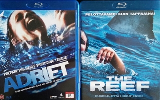 Adrift + The Reef - blu-ray