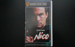 VHS: Nico (Steven Seagal, Sharon Stone 1988/1990)