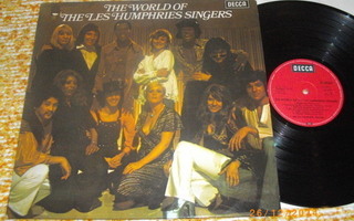 Les HUMPHRIES SINGERS - The World Of - LP 1973 soul EX/EX-