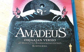 Amadeus Blu-ray Suomi julkaisu