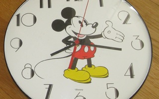 Aito vintage kello made in Holland Mikki Hiiri Mickey Mouse