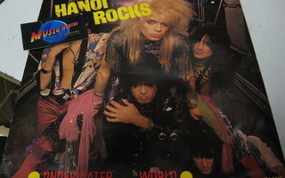 HANOI ROCKS-UNDERWATER WORLD-UK P1984- 12'' MAXI  ex/ex  (+)