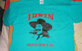 Irwin Goodman "Rentun Ruusu" paita 90-luv. UUSI !