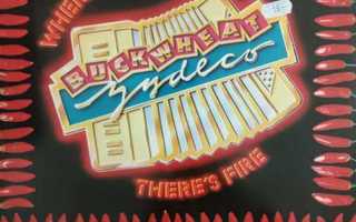 BUCKWHEAT ZYDECO -WHERE THERE'SMOKE THERE'S FIRE LP