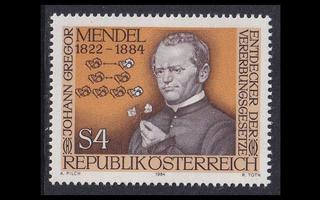 Itävalta 1763 ** Genetiikka Johann Gregor Mendel (1984)