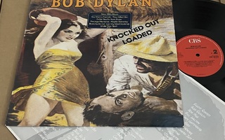 Bob Dylan – Knocked Out Loaded (Orig. 1986 EU LP + sisäpuss)