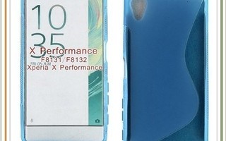 Sony Xperia X Performance - Sininen geelikuori &sk#21262