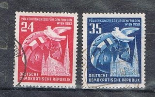 DDR 1952 - Rauhankongressi ro