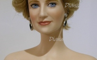 Prinsessa Diana posliininukke