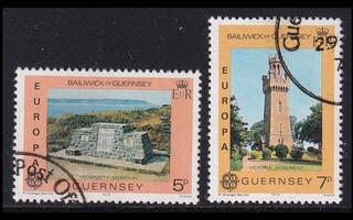 Guernsey 161-2 o Europa monumentteja (1978)