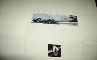 Myyntiesite - Renault 19 - 5/1992