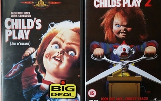 Child's play 1 ja 2 -DVD
