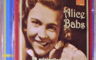 20 ORIGINALINSPELNINGAR MED ALICE BABS FRÅN ÅREN 1951-1954