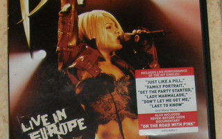 Pink - Live in Europe - DVD