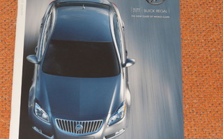 2011 Buick Regal esite - KUIN UUSI - 28 sivua
