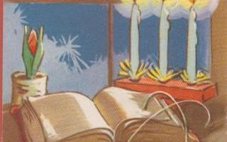 Martta Wendelin Raamattu ja kolme kynttilää Hy 290 R1