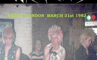 DEAD WRETCHED skunx london 31st march 1982 ...uk classic