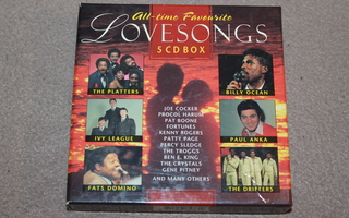 All Time Favourite Love Songs 5 CD Box
