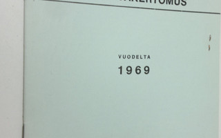 Keski-Suomen kasvatusneuvolan toimintakertomus 1969