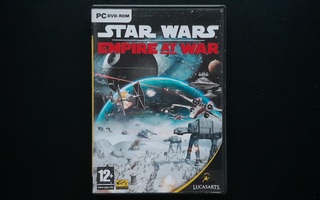 PC DVD: Star Wars Empire At War peli (Lucasarts 2006)
