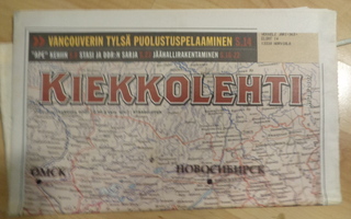 Kiekkolehti Nro 28/2007 (15.11)