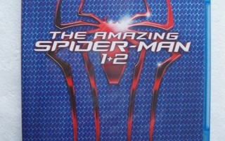Amazing Spider-man 1 + 2 (Blu-ray, uusi)