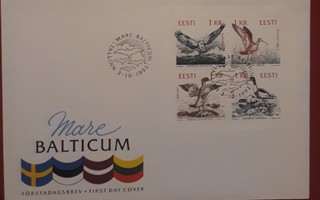 Viro 1992 - Mare Baltikum  FDC