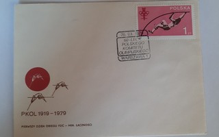FDC Puola Olympiakomitea 1979  n °4
