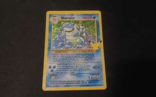 Blastoise holo Celebrations