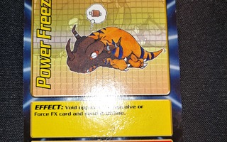 Digimon keräilykortti Power Freeze