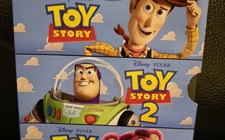 Toy Story 1-3 (1995-2010) BLU-RAY BOX Suomijulkaisu