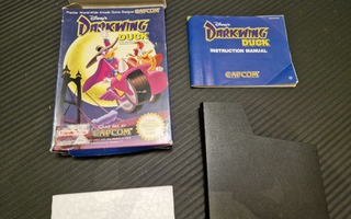 NES Darkwing Duck pelikotelo sisältöineen, ei peliä