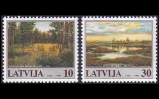 Latvia 477-8 ** Luonnonsuojelualueita (1998)