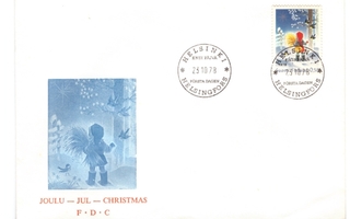 JOULU FIRST DAY COVER 1978