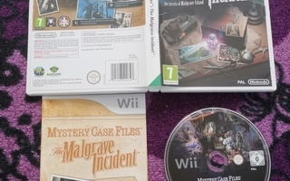 Mystery Case Files: The Malgrave Incident Wii CIB