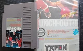 NES: Mike Tyson's Punch-out (PAL, Vuokrakasetti - YAPON)