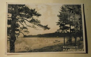 Kesälahti, Mäntyranta, pojat veneessä, vkpk, p. 1964