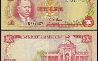 Jamaika Jamaica 50 Cents 1960 sn429 P53 XF