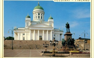 HELSINKI, Tuomiokirkko, Aleksanteri II patsas, käyttämätön