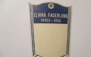 VANHA SINETTI - ELVIRA FAGERLUND VAASA (AB5)