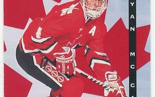 95-96 Donruss Canadian World Junior Team #8 Bryan McCabe