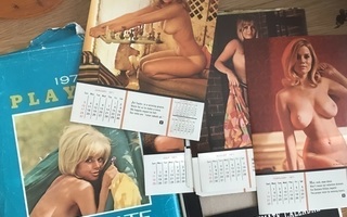 Playboy 1971 Playmate Desk calendar