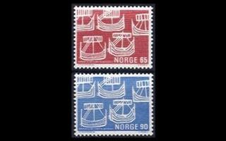 Norja 579-80 ** Pohjola II postiyhteistyö (1969)