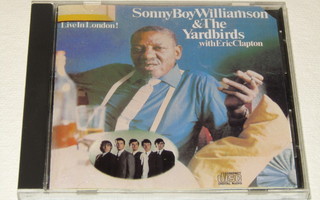 *CD* SONNY BOY WILLIAMSON & THE YARDBIRDS Live In London!