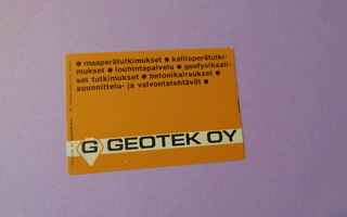 TT-etiketti Geotek Oy