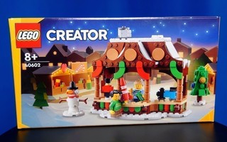 LEGO 40602: Winter Market Stall (VIP-setti) -- lähtöhinta 1€